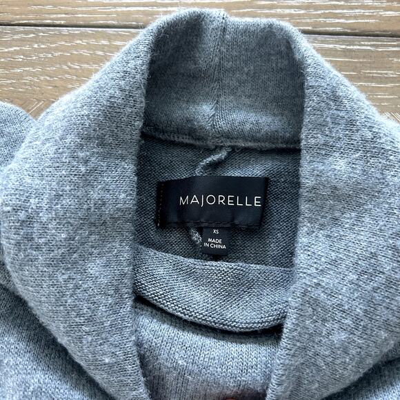 Majorelle Revolve Edwin Mini Gray Sweater Dress Size XS - Picture 4 of 9